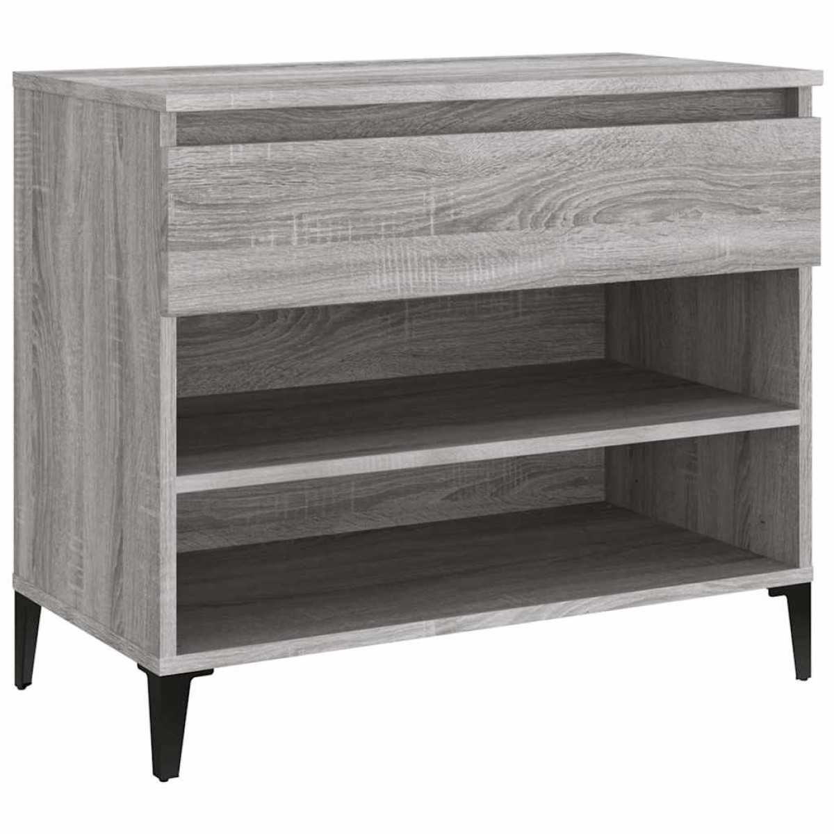 vidaXL Παπουτσοθήκη Γκρι Sonoma 70x36x60 εκ. από Επεξεργασμένο Ξύλο