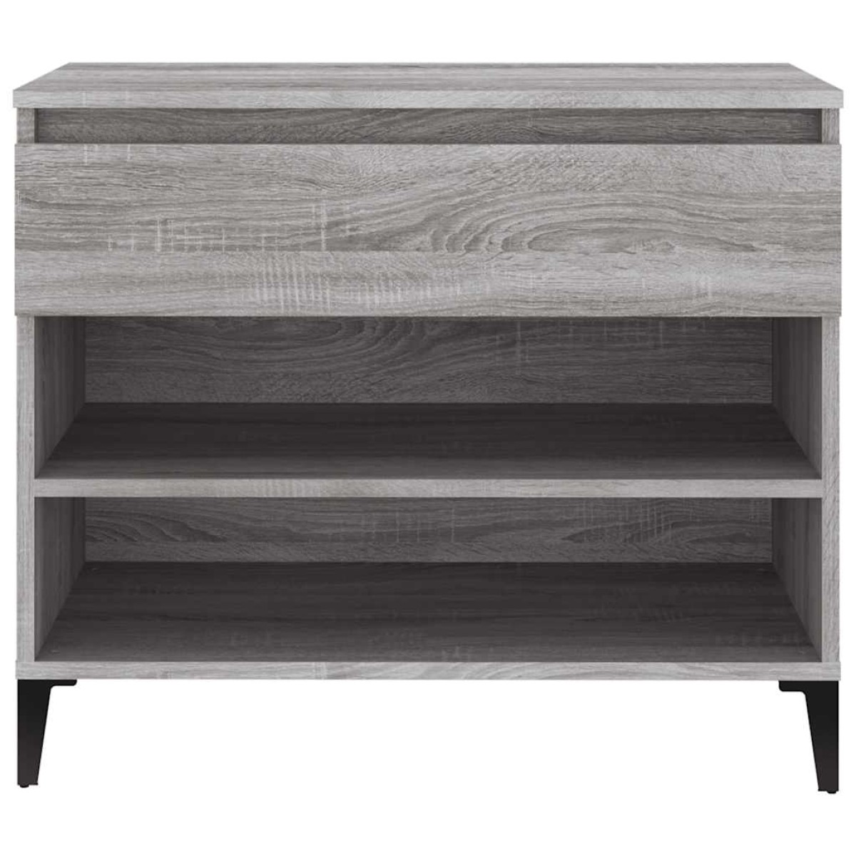 vidaXL Παπουτσοθήκη Γκρι Sonoma 70x36x60 εκ. από Επεξεργασμένο Ξύλο