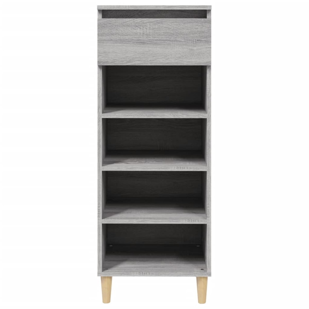 vidaXL Παπουτσοθήκη Γκρι Sonoma 40x36x105 εκ. από Επεξεργασμένο Ξύλο