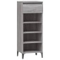 vidaXL Παπουτσοθήκη Γκρι Sonoma 40x36x105 εκ. από Επεξεργασμένο Ξύλο