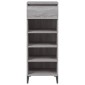 vidaXL Παπουτσοθήκη Γκρι Sonoma 40x36x105 εκ. από Επεξεργασμένο Ξύλο