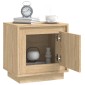 vidaXL Κομοδίνα 2 τεμ. Sonoma Δρυς 44x35x45 εκ. από Επεξεργασμένο Ξύλο