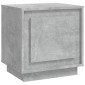 vidaXL Κομοδίνο Γκρι Σκυρ. 44x35x45 εκ. από Επεξεργασμένο Ξύλο