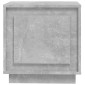 vidaXL Κομοδίνο Γκρι Σκυρ. 44x35x45 εκ. από Επεξεργασμένο Ξύλο