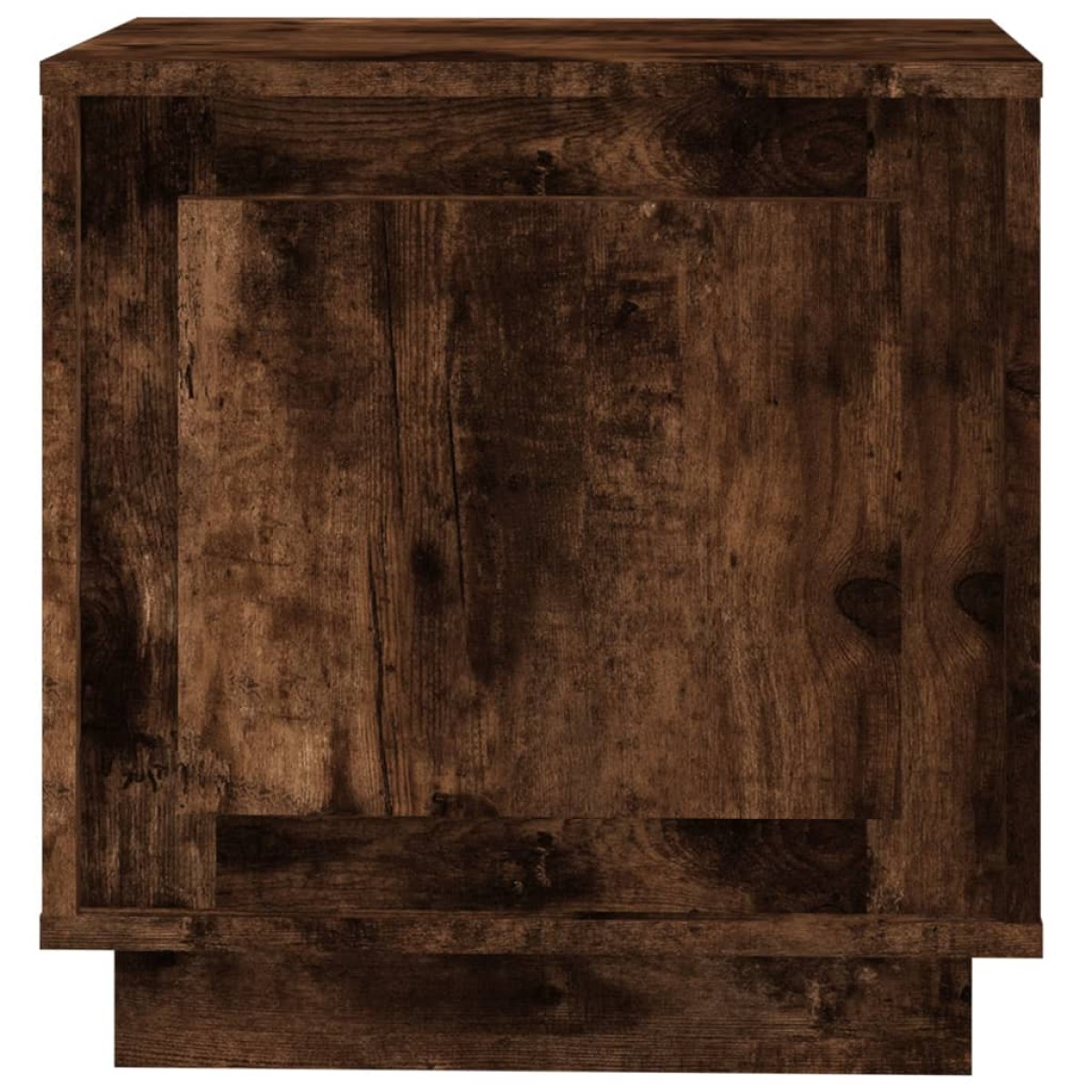 vidaXL Κομοδίνα 2 Τεμ. Καπνιστή Δρυς 44x35x45 εκ. Επεξεργασμένο Ξύλο