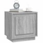 vidaXL Κομοδίνο Γκρι Sonoma 44 x 35 x 45 εκ. από Επεξεργασμένο Ξύλο