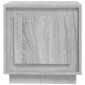 vidaXL Κομοδίνα 2 τεμ. Γκρι Sonoma 44x35x45 εκ. από Επεξεργασμένο Ξύλο