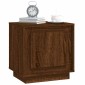 vidaXL Κομοδίνα 2 Τεμ. Καφέ Δρυς 44 x 35 x 45 εκ. Επεξεργασμένο Ξύλο