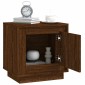 vidaXL Κομοδίνα 2 Τεμ. Καφέ Δρυς 44 x 35 x 45 εκ. Επεξεργασμένο Ξύλο