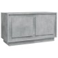 vidaXL Έπιπλο Τηλεόρασης Γκρι Σκυρ. 80x35x45 εκ. Επεξ. Ξύλο