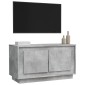 vidaXL Έπιπλο Τηλεόρασης Γκρι Σκυρ. 80x35x45 εκ. Επεξ. Ξύλο
