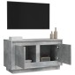 vidaXL Έπιπλο Τηλεόρασης Γκρι Σκυρ. 80x35x45 εκ. Επεξ. Ξύλο