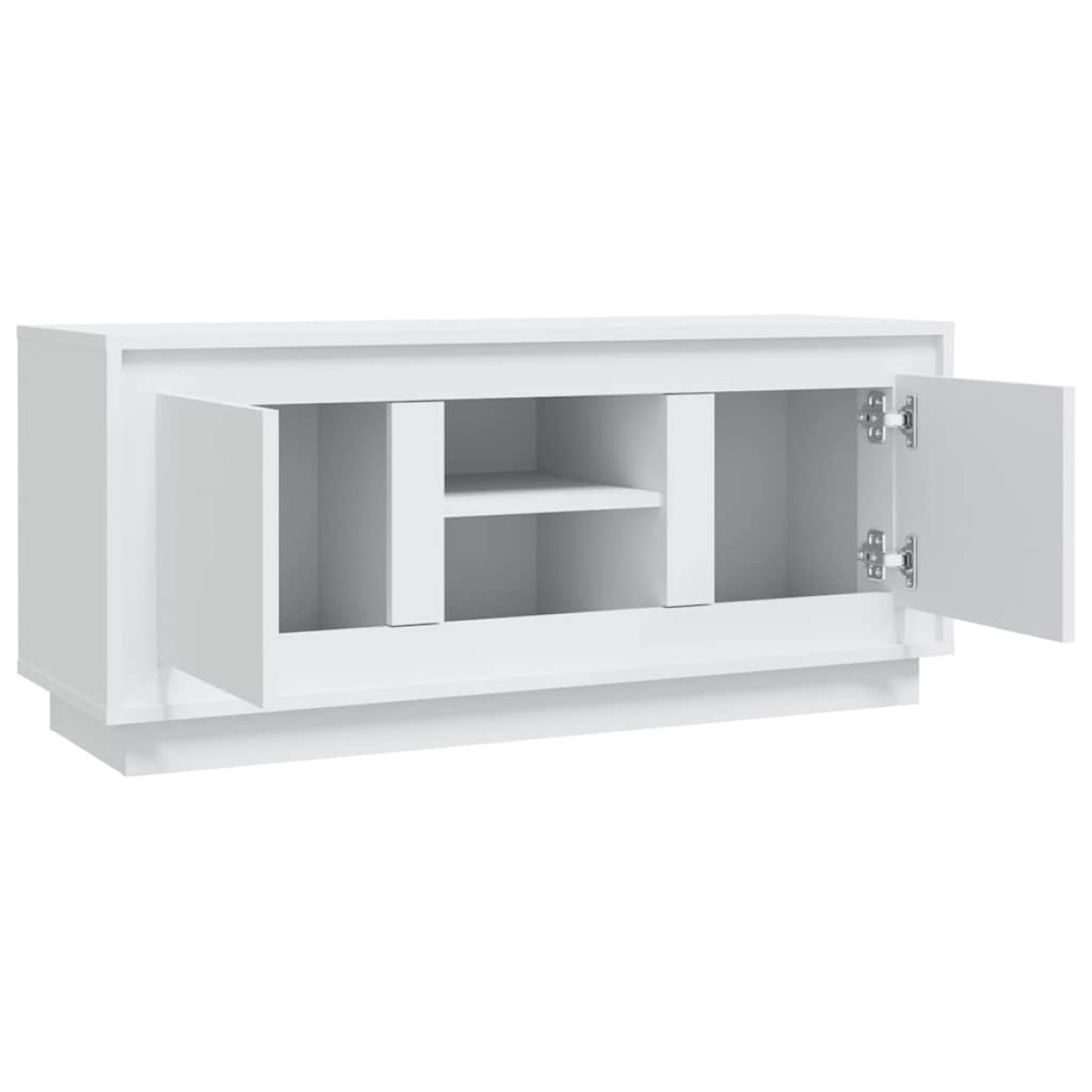 vidaXL Έπιπλο Τηλεόρασης Λευκό 102x35x45 εκ. από Επεξεργασμένο Ξύλο