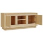 vidaXL Έπιπλο Τηλεόρασης Sonoma Δρυς 102 x 35 x 45 εκ. Επεξεργ. Ξύλο