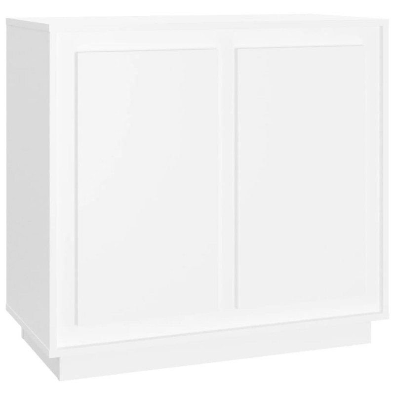 vidaXL Ντουλάπι Λευκό 80 x 34 x 75 εκ. από Επεξεργασμένο Ξύλο