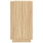 vidaXL Συρταριέρα Sonoma Δρυς 80x34x75 εκ. Επεξεργασμένο Ξύλο