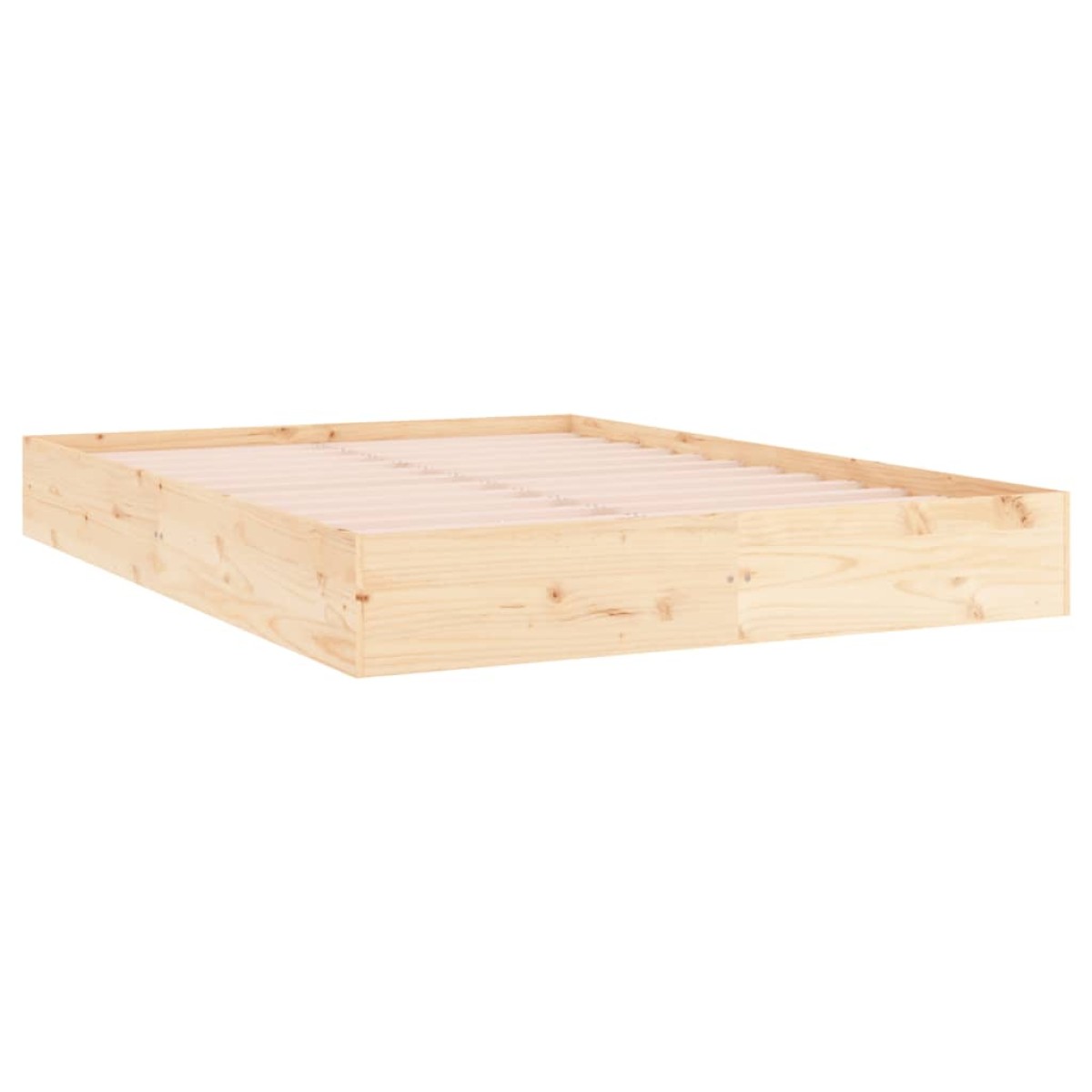 vidaXL Πλαίσιο Κρεβατιού 120 x 200 εκ. από Μασίφ Ξύλο