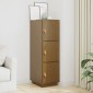 vidaXL Ντουλάπι Ψηλό Καφέ Μέλι 34x40x108,5 εκ. από Μασίφ Ξύλο Πεύκου