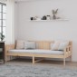 vidaXL Καναπές Κρεβάτι 90 x 190 εκ. από Μασίφ Ξύλο Πεύκου