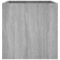 vidaXL Ζαρντινιέρα Γκρι sonoma 40 x 40 x 40 εκ. από Επεξεργασμένο Ξύλο