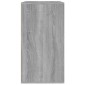 vidaXL Ντουλάπι Καλλυντικών Γκρι Sonoma 80x40x75 εκ. από Επεξεργ. ξύλο