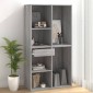 vidaXL Ντουλάπι Καλλυντικών Γκρι Sonoma 80x40x75 εκ. από Επεξεργ. ξύλο