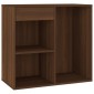 808840 vidaXL Ντουλάπι Καλλυντικών Καφέ Δρυς 80x40x75 εκ. Επεξ. ξύλο