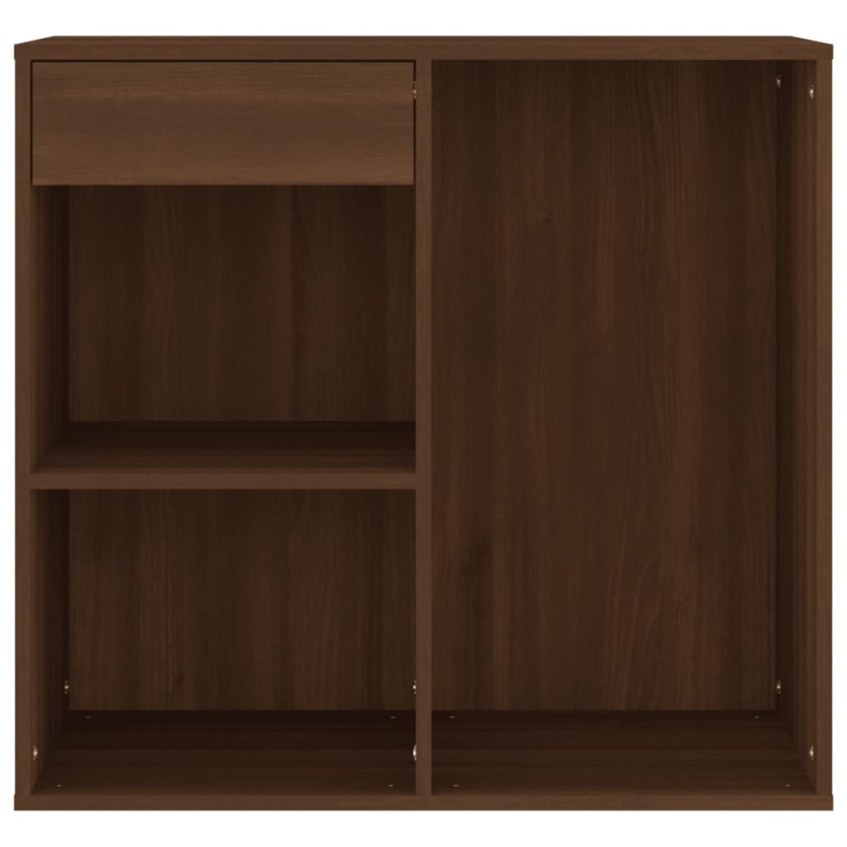 808840 vidaXL Ντουλάπι Καλλυντικών Καφέ Δρυς 80x40x75 εκ. Επεξ. ξύλο