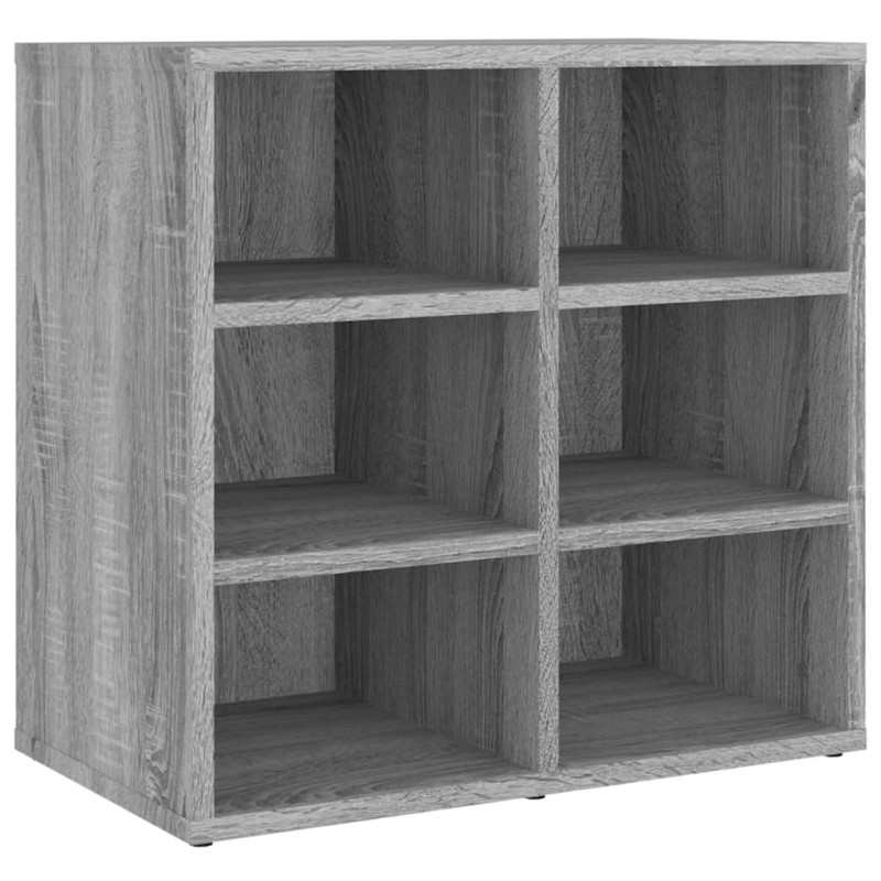 vidaXL Παπουτσοθήκη Γκρι Sonoma 52,5 x 30 x 50 εκ.