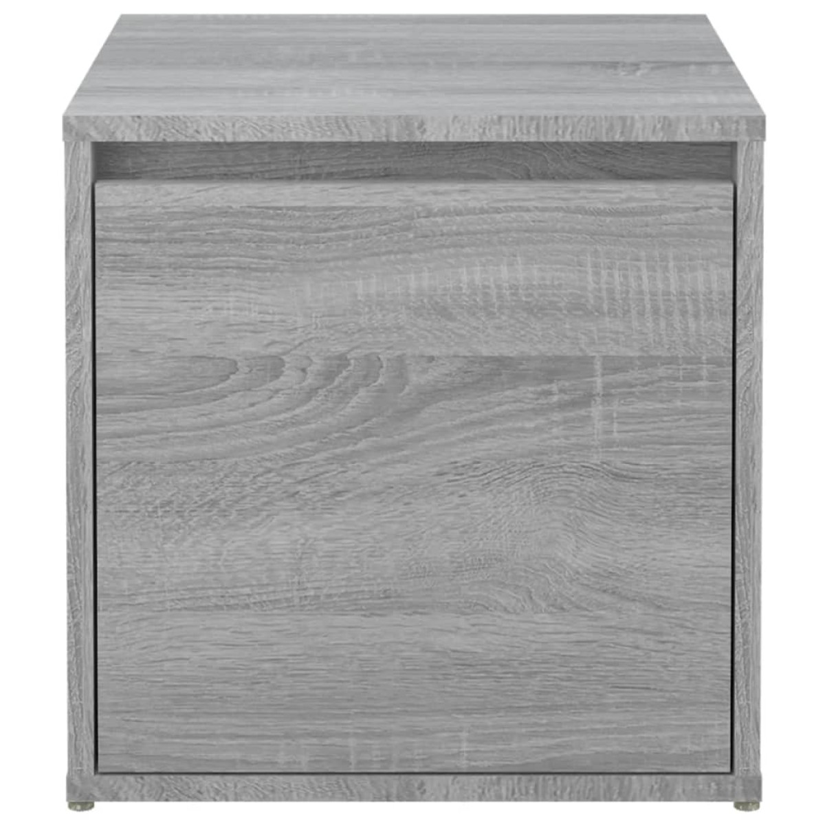 vidaXL Κουτί με Συρτάρι Γκρι Sonoma 40,5x40x40 εκ. Επεξεργασμένο Ξύλο