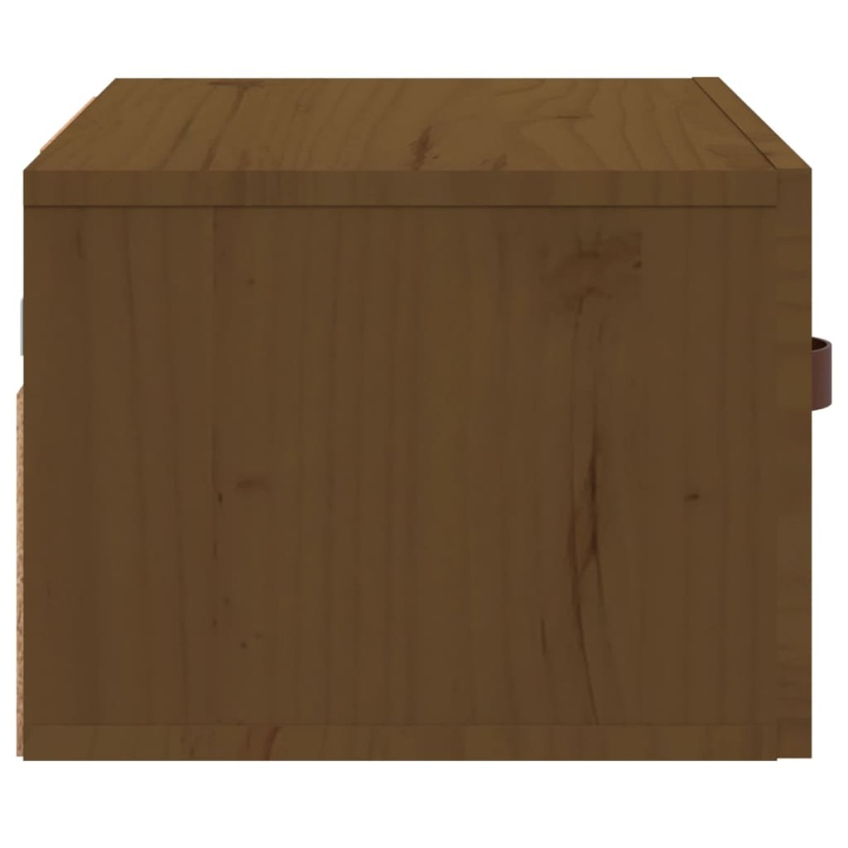 vidaXL Κομοδίνα Επιτοίχια 2 Τεμ. Καφέ Μελί 40x29,5x22 εκ.