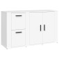 vidaXL Ντουλάπι Λευκό 100 x 33 x 59,5 εκ. από Επεξεργασμένο Ξύλο