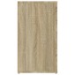 vidaXL Ντουλάπι Sonoma Δρυς 100x36x59,5 εκ. από Επεξεργασμένο Ξύλο