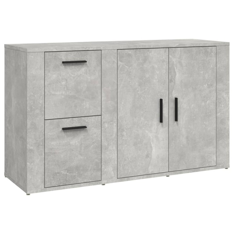 vidaXL Ντουλάπι Γκρι Σκυροδέματος 100x33x59,5 εκ. Επεξεργασμένο Ξύλο