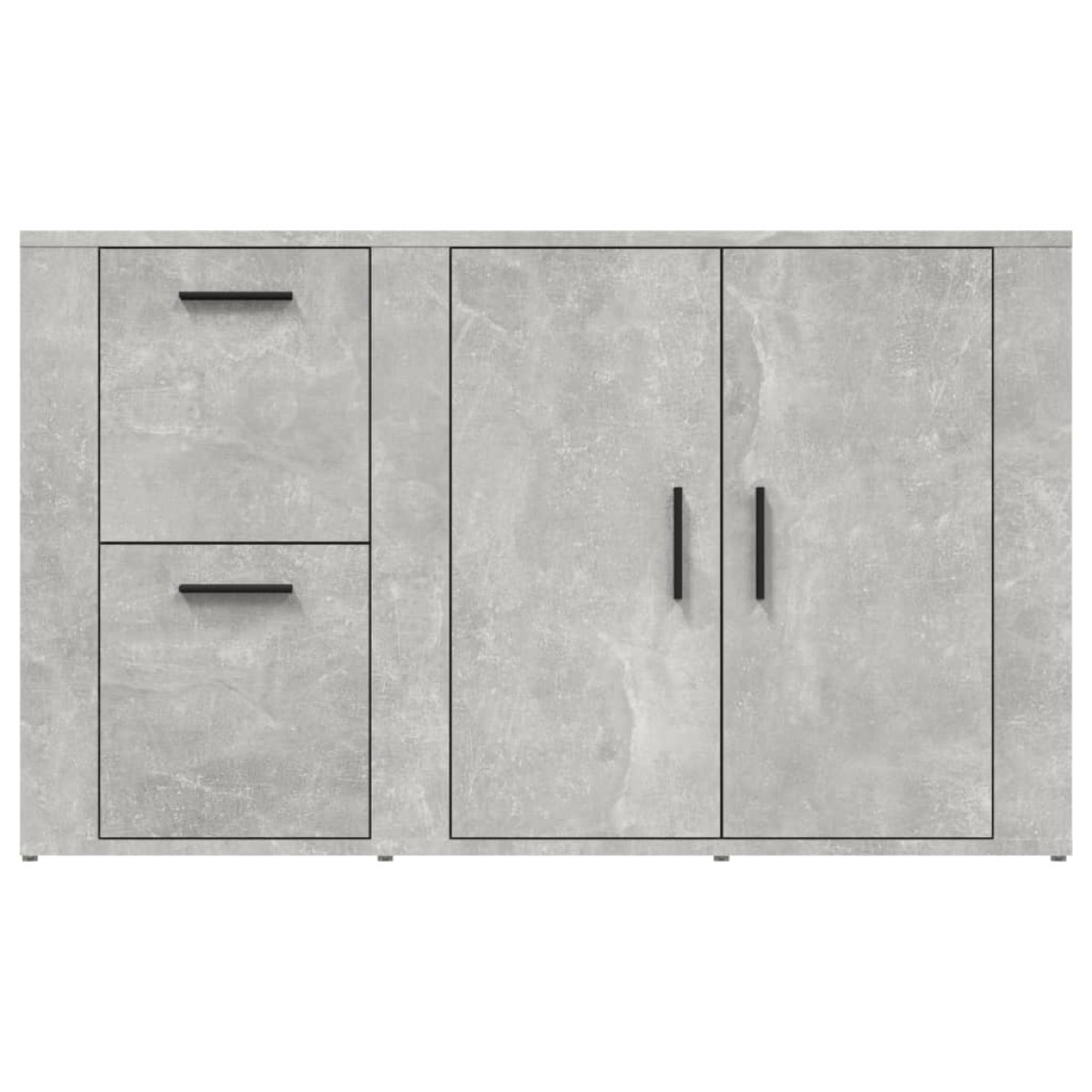 vidaXL Ντουλάπι Γκρι Σκυροδέματος 100x33x59,5 εκ. Επεξεργασμένο Ξύλο