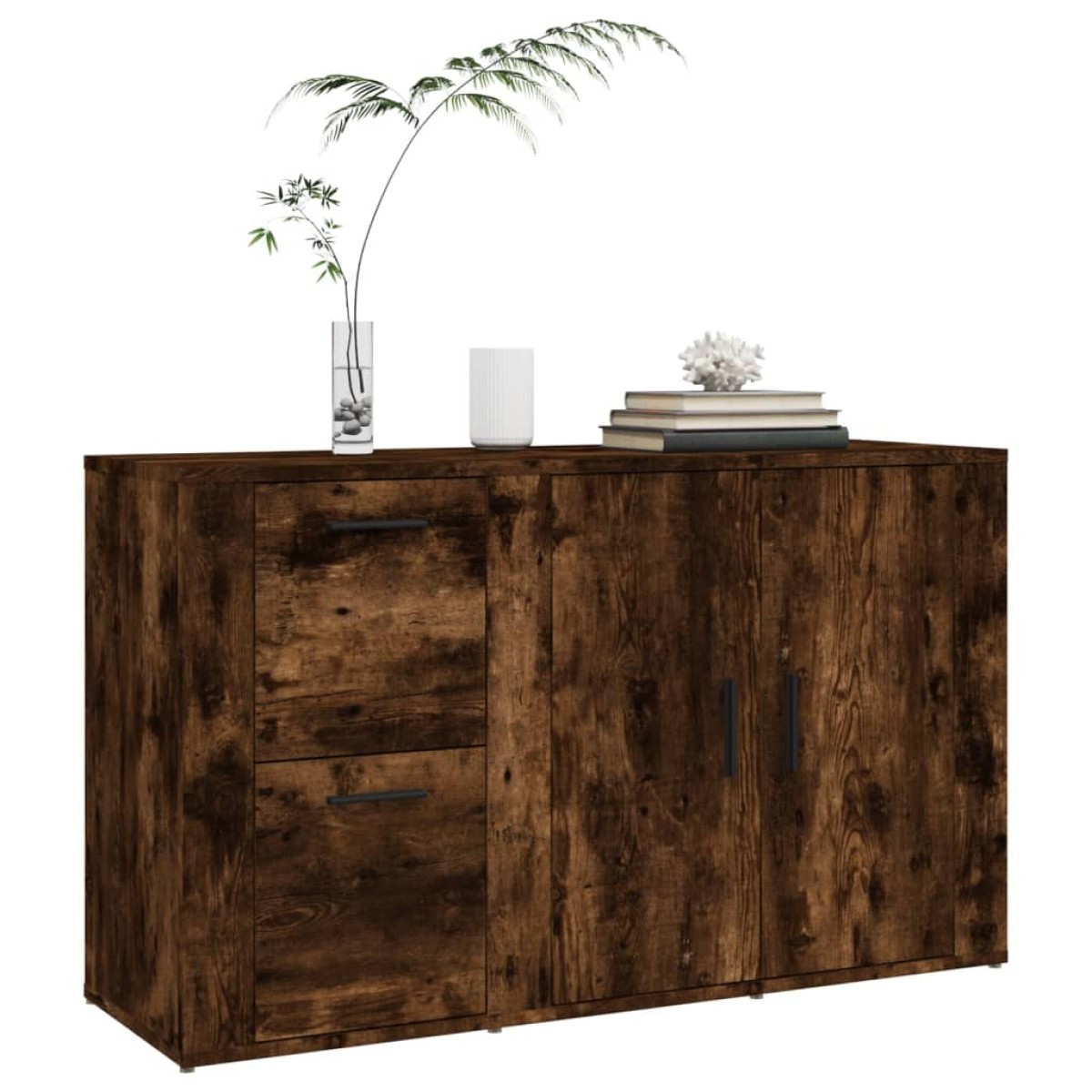 vidaXL Ντουλάπι Καπνιστή Δρυς 100x33x59,5 εκ. από Επεξεργασμένο Ξύλο
