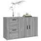vidaXL Ντουλάπι Γκρι Sonoma 100x33x59,5 εκ. από Επεξεργασμένο Ξύλο
