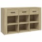 vidaXL Ντουλάπι Sonoma Δρυς 100x30x59,5 εκ. από Επεξεργασμένο Ξύλο