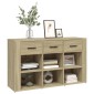 vidaXL Ντουλάπι Sonoma Δρυς 100x30x59,5 εκ. από Επεξεργασμένο Ξύλο
