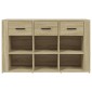 vidaXL Ντουλάπι Sonoma Δρυς 100x30x59,5 εκ. από Επεξεργασμένο Ξύλο