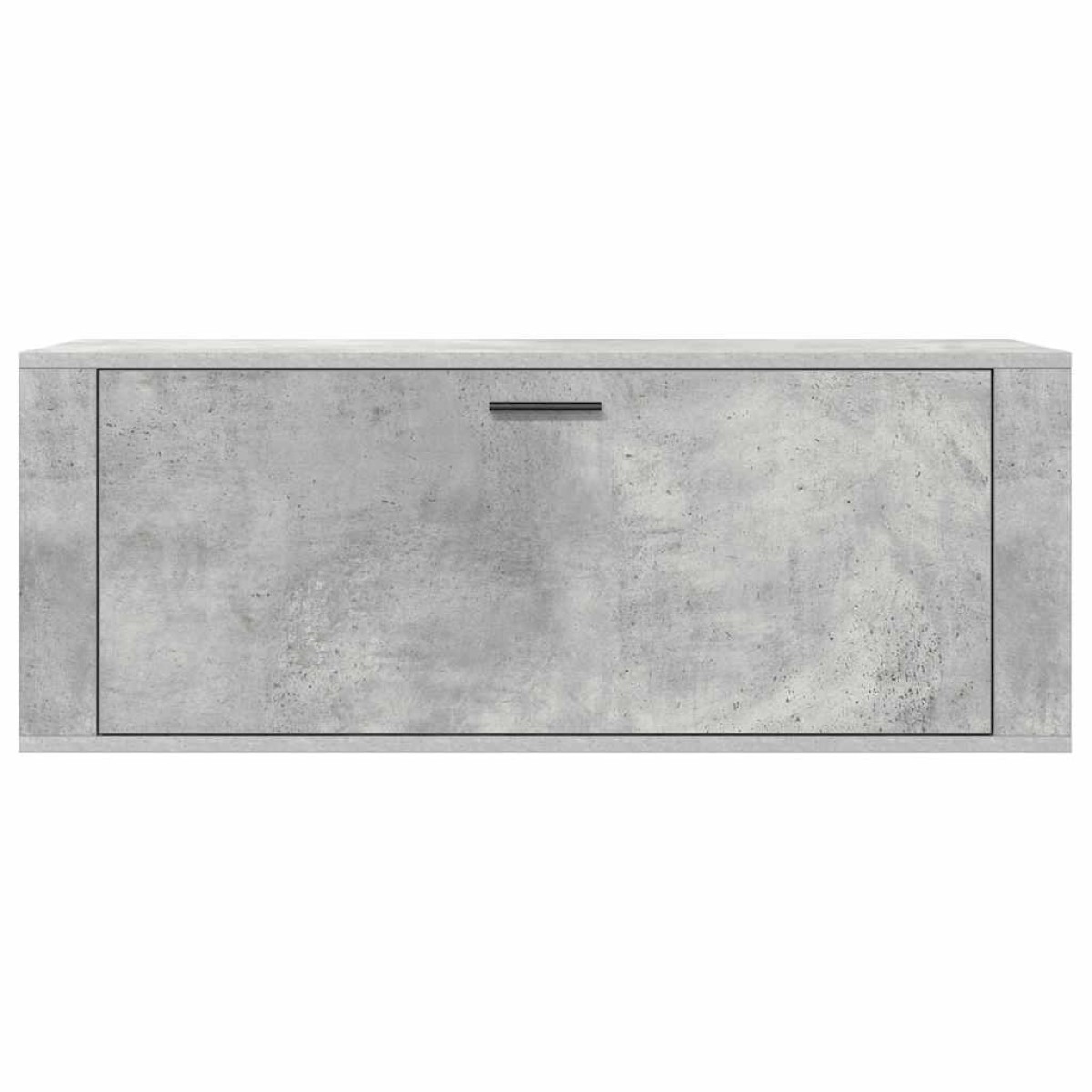 vidaXL Παπουτσοθήκη Γκρι Σκυροδέματος 100x35x38 εκ. Επεξεργασμένο Ξύλο