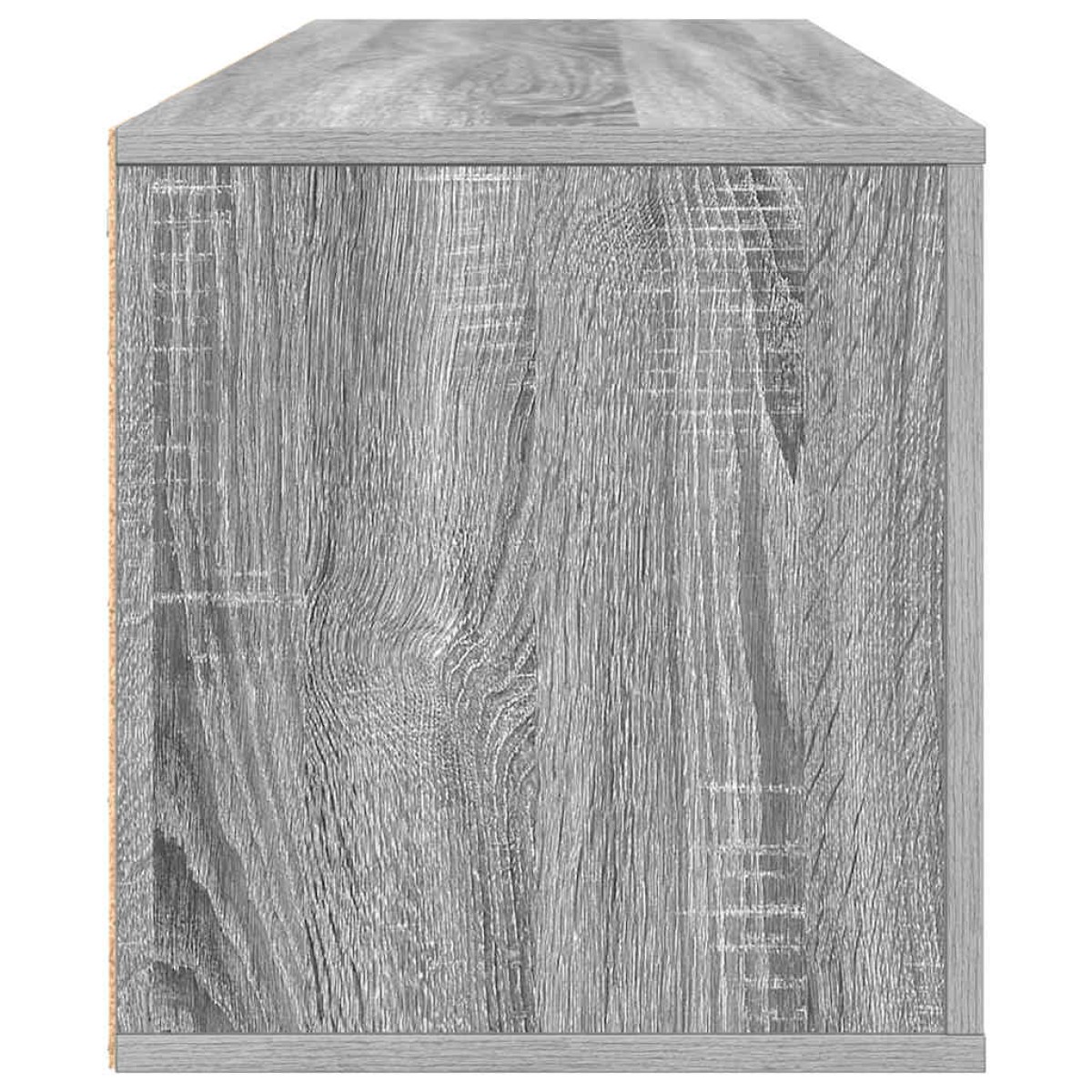 vidaXL Παπουτσοθήκη Επιτοίχια Sonoma Γκρι 100x35x38 εκ. Επεξ. Ξύλο