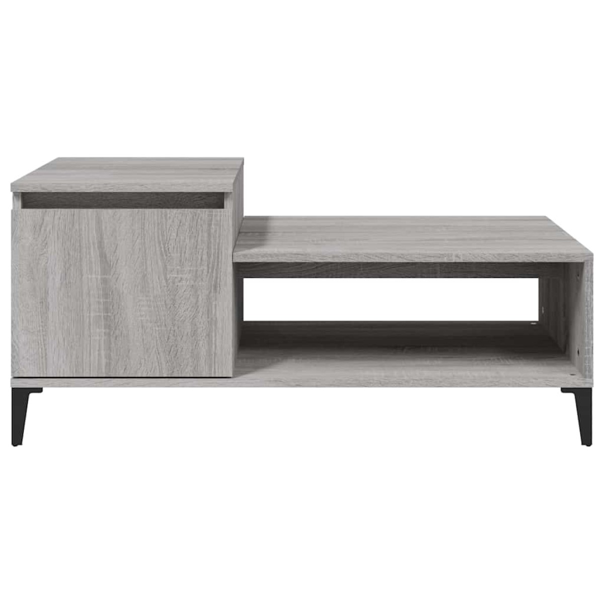 vidaXL Τραπεζάκι Σαλονιού Γκρι Sonoma 100x50x45 εκ. Επεξεργασμένο Ξύλο
