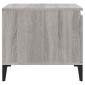 vidaXL Τραπεζάκι Σαλονιού Γκρι Sonoma 100x50x45 εκ. Επεξεργασμένο Ξύλο