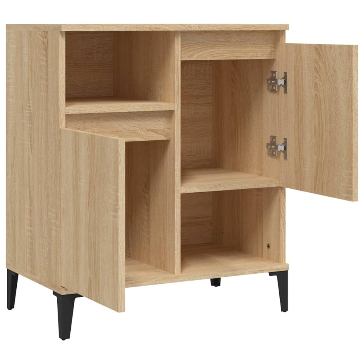 vidaXL Συρταριέρα Sonoma Δρυς 60x35x70 εκ. Επεξεργασμένο Ξύλο