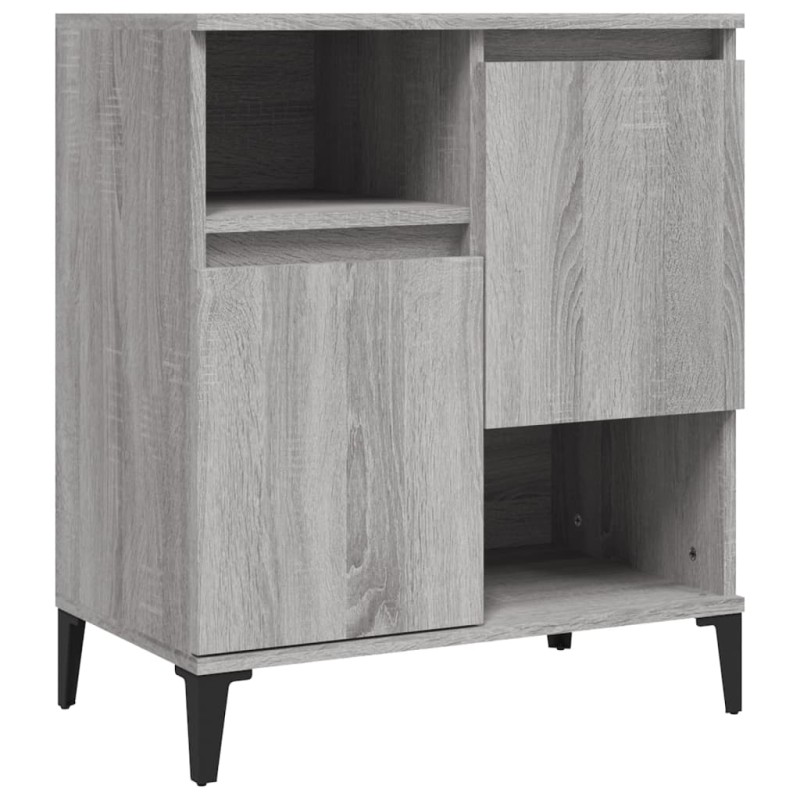 vidaXL Ντουλάπι Γκρι Sonoma 60x35x70 εκ. από Επεξεργασμένο Ξύλο