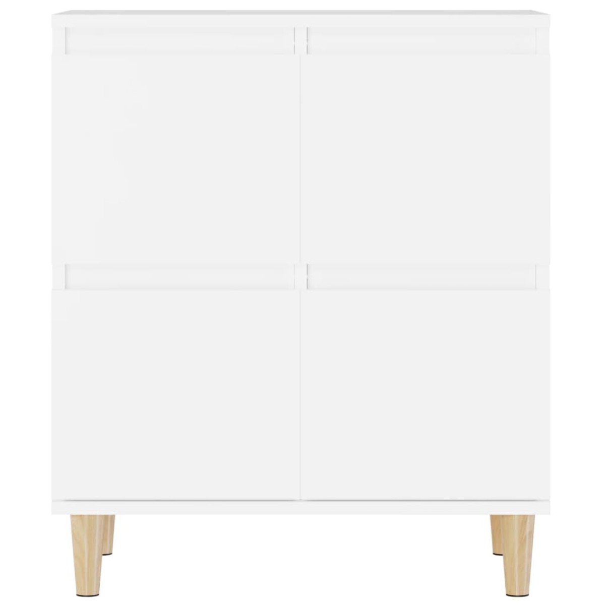 vidaXL Συρταριέρα Λευκή 60 x 35 x 70 εκ. από Επεξεργασμένο Ξύλο
