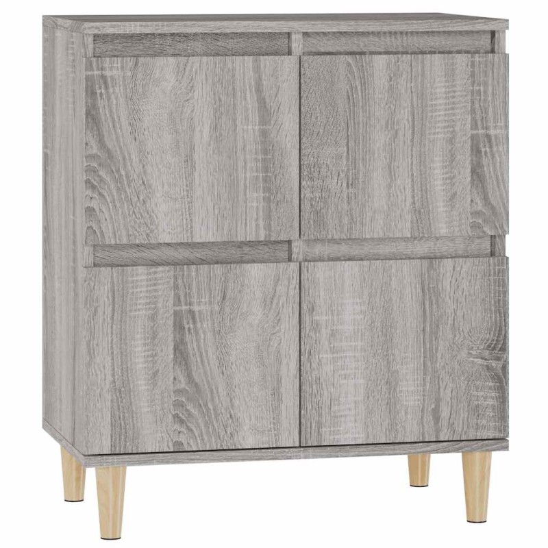 vidaXL Ντουλάπι Γκρι Sonoma 60x35x70 εκ. από Επεξεργασμένο Ξύλο