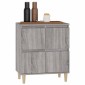 vidaXL Ντουλάπι Γκρι Sonoma 60x35x70 εκ. από Επεξεργασμένο Ξύλο