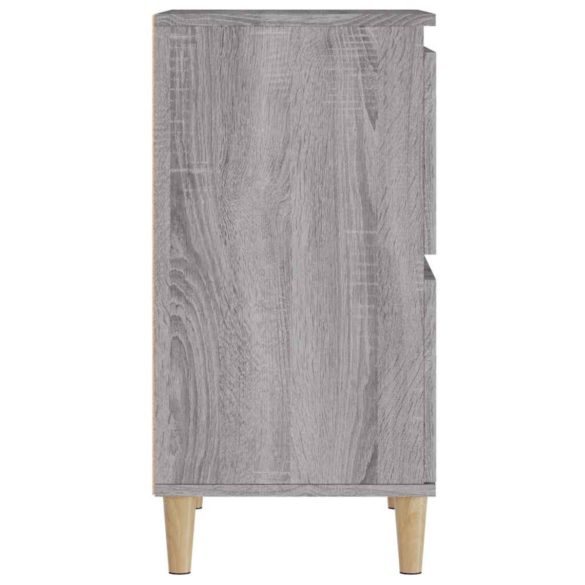 vidaXL Ντουλάπι Γκρι Sonoma 60x35x70 εκ. από Επεξεργασμένο Ξύλο